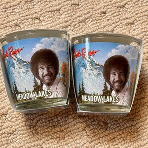 2 Bob Ross Meadow Lakes Scented Candles 3oz Each